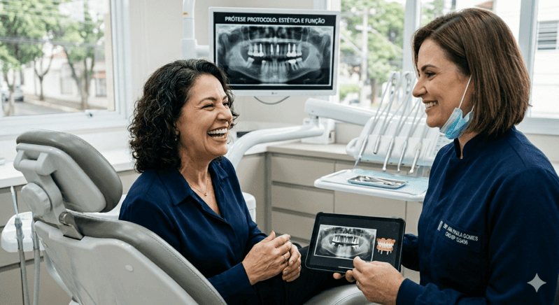 🔥 Prótese Protocolo em Campinas: Sorriso Fixo Imediato e Natural (2026)