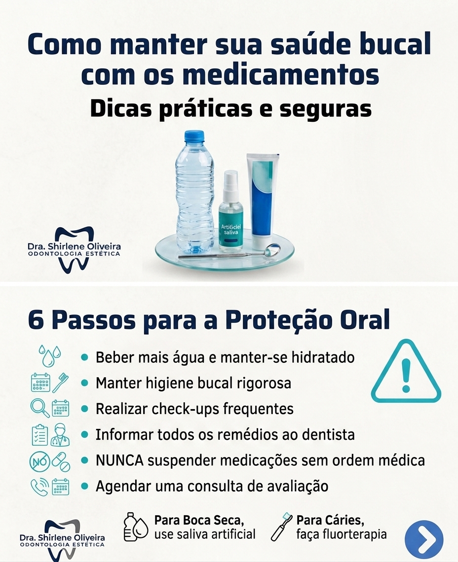 Medicamentos e Saúde Bucal: Como os Remédios Podem Afetar Seu Sorriso