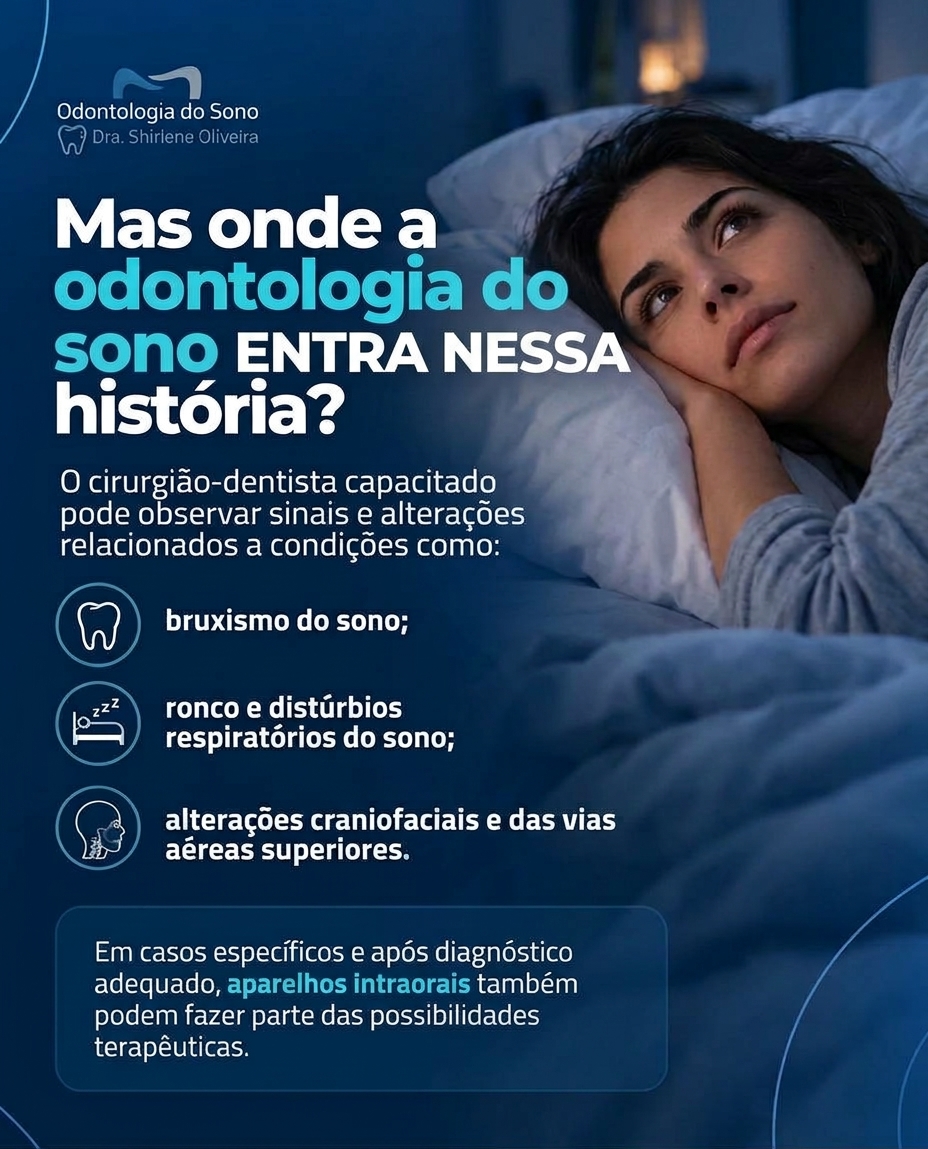 Odontologia do Sono: Como o Dentista pode Contribuir para a Qualidade do seu Sono